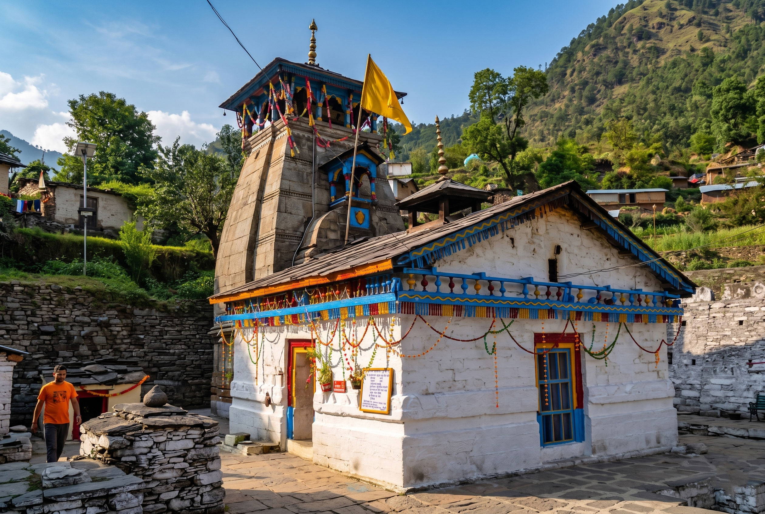 Triyuginarayan Temple in Sonprayag